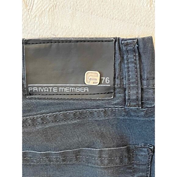 Private Member Brand Regular Straight Jeans Mens 36x30 - Picture 4 of 4